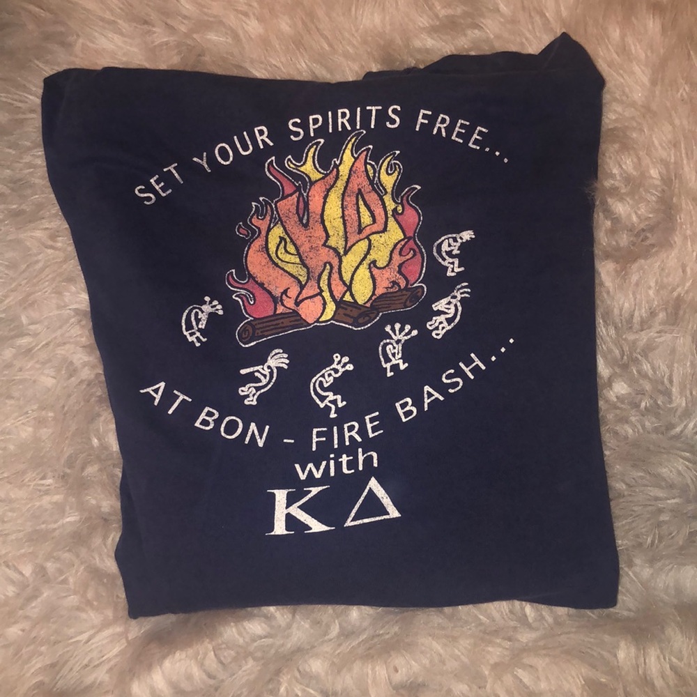 VINTAGE 1996. Long sleeve Kappa Delta T-shirt.